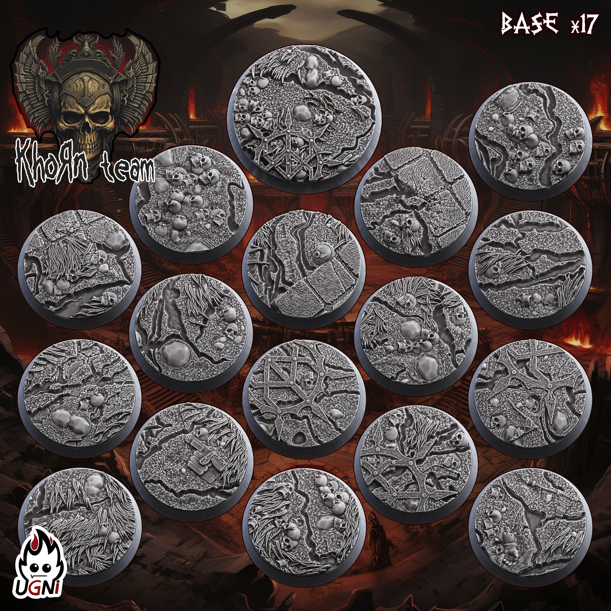 x17 Base for Bloody Valkyries